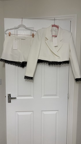 Zara suit blazer and shorts - zara,