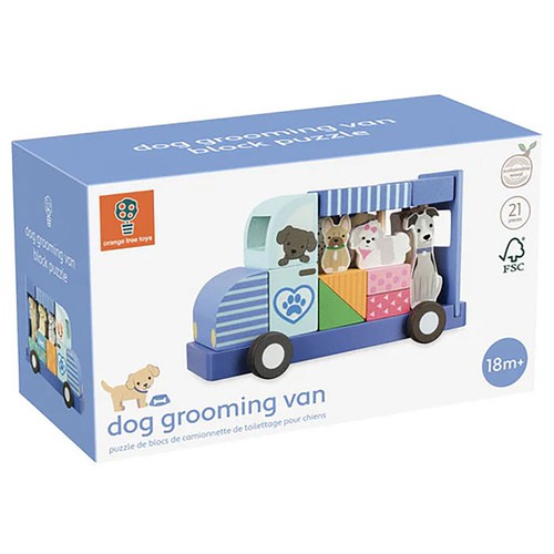 Orange tree toys wooden - orange,