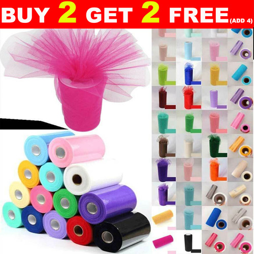 Tutu tulle roll - roll, 6"