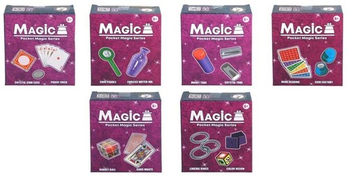 Pocket magic tricks kit - tricks, for