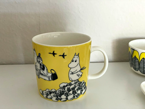 Arabia moomin mug ceramic - arabia,