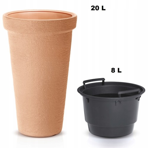 Large tall garden planter - tall,