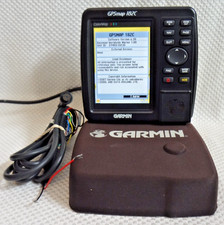 GARMIN GPSMAP 182C MARINE CHART PLOTTER FISHFINDER GPS UNIT w/ POWER & COVER