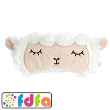 Puckator Plush Sheep Eye Mask Sleep Travel Accessory Gift