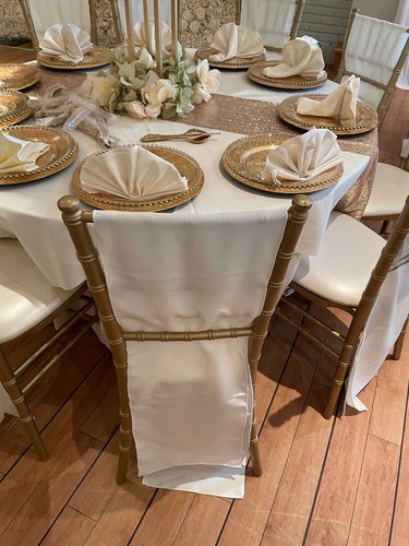 Chivari chair sashes ivory - chivari,