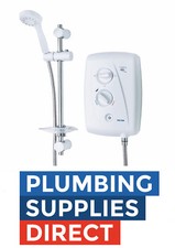 * Triton T80z Fast Fit Electric Shower in White 7.5kW SP8007ZFF