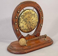 STUNNING ANTIQUE OAK  & BRASS