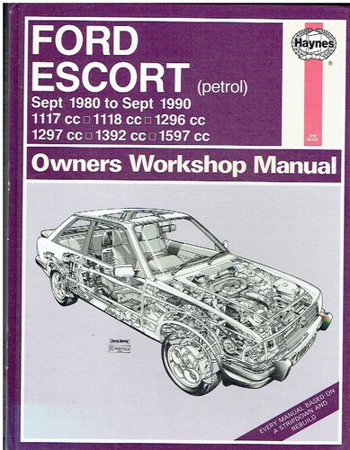 Ford escort mk3 mk4 - escort, incl