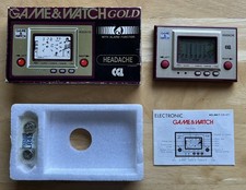 Nintendo Game & Watch - Headache (CN-07) - Boxed With Opened Original Batteries