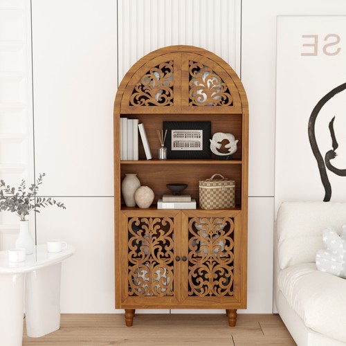 Vintage arched carved - vintage,