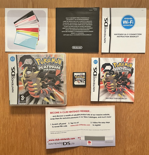 Pokemon platinum version - platinum,