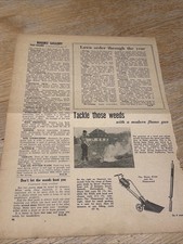 Sheen Flame Gun Advert  Paper