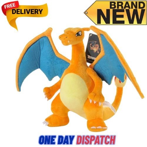 Mega charizard plush toy - y,