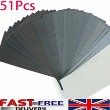 51Pcs Wet and Dry Sand Paper