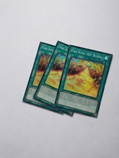Yu-Gi-Oh 3x Fire King Sky Burn Super Rare SR14-EN025 NM