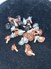 TIMPO -  Vintage Wild West Cowboy Heads Brown/Black/ Grey Hats X 30