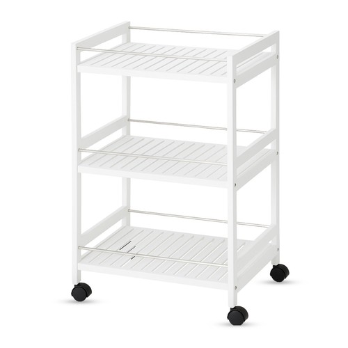Tier wooden trolley - 3-tier,