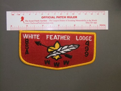 Boy scout 499 white feather - boy,