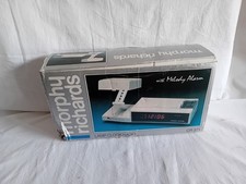 Vintage Morphy Richards Lamp Clock Radio With Box Working