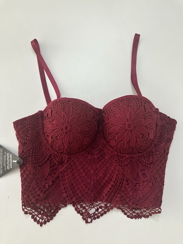 Topshop rare burgundy red - burgundy, bra