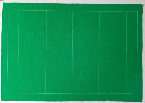 Vintage baize subbuteo rugby - vintage,