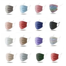 New Diamante Face Mask Colour