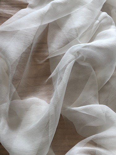 Silk crinkled chiffon 6 - silk,