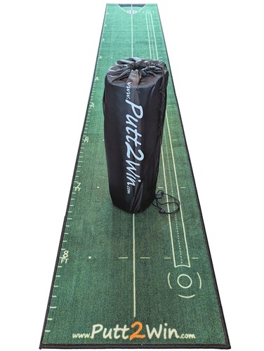 Putt2win golf putting mat - putt2win,