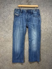 Diesel Jeans Mens W34 L27 Blue