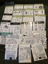 Stampin' Up! Stamp Set And Die Sets Job Lot Collection Rubber Stamps E335