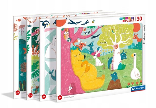 Clementoni environments jigsaw - environments,