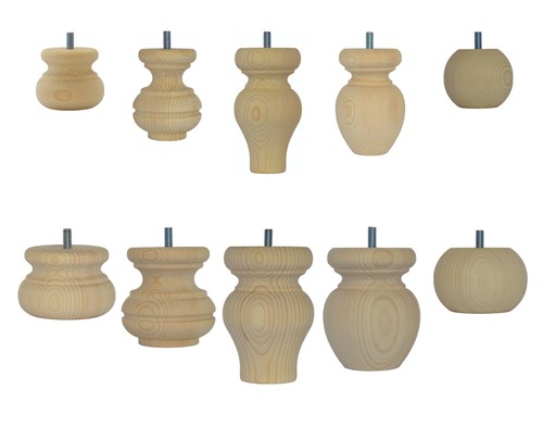 Single wooden pine - single,