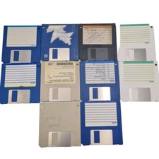 Floppy Disks 3.5 inch x10 Used