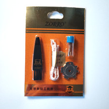 Zorro Lighter Tool Kit - 5x Flints, Wired Wick, Screwdriver & Brush - Fits Zippo