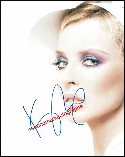 Kylie minogue autograph signed - kylie,