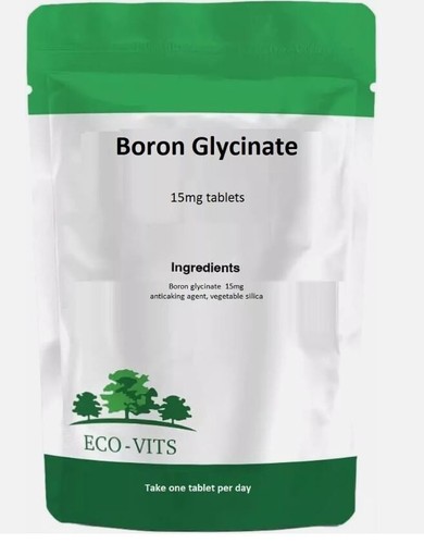 Boron glycinate 15mg tablets - 15mg,