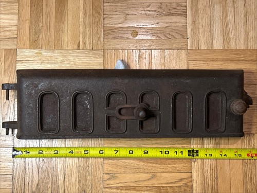 Vintage cast iron vent - iron,