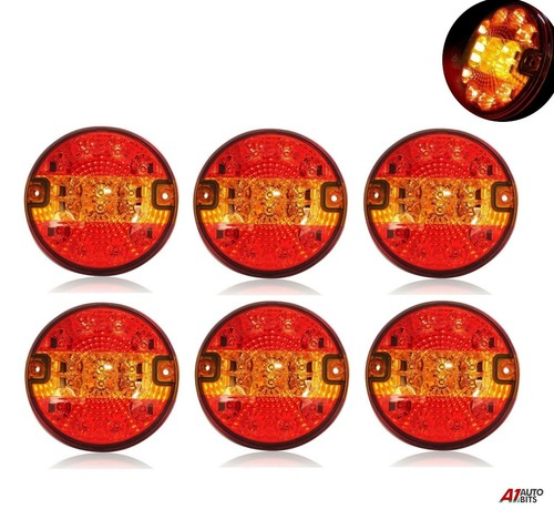 Rear round hamburger - 6x, 5.5"