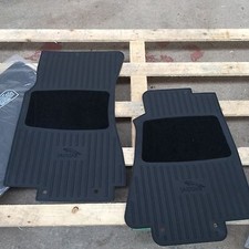 Jaguar XJ X350 2003-09 SWB Front and Rear Rubber Mat Set C2C7367 & C2C7369
