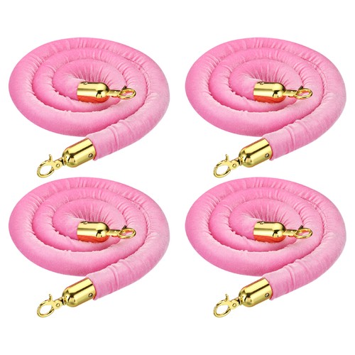 Feet pink velvet stanchion - feet,