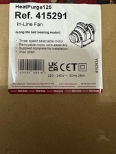 Ventaxia in line fan 125mm 5in