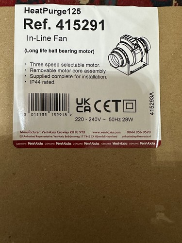 Ventaxia line fan 125mm - line,