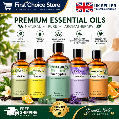 Essential oils 100 pure - essential, &