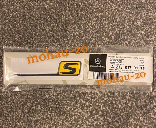 Mercedes badge gloss black - badge,