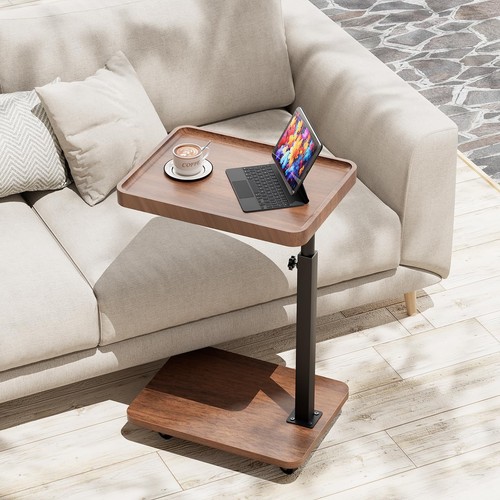 Couch side table swivel height - side,