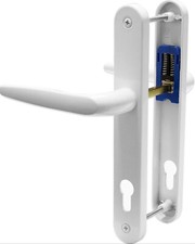 Upvc white door handle - white,