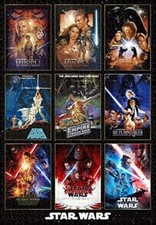 Jigsaw Puzzle Movie Poster Collection Star Wars 1000 Pieces 51 × 73.5cm
