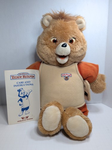Worlds wonder teddy ruxpin - worlds, wonder: