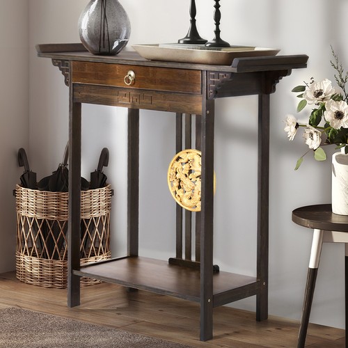Chinese entryway console table - chinese,