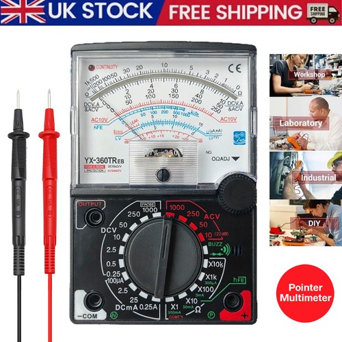 Analog multimeter ohm volt - analog,